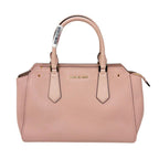 Michael Kors Pink Leather 2-Way Tote Bag with Strap