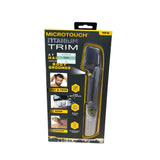 Microtouch Titanium Trim, Lighted Hair Cutting Tool and Body Groomer