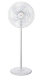 Mistral MSF047 Stand Fan 16in Convertible Height White