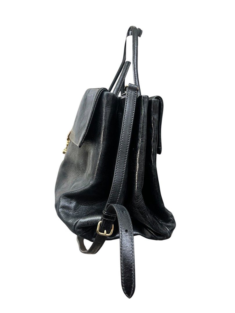 Miu Miu Black Leather Top Handle Secondary image
