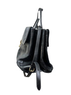 Miu Miu Black Leather Top Handle