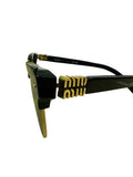 MIU MIU Slate Gray Lenses Runway Sunglasses