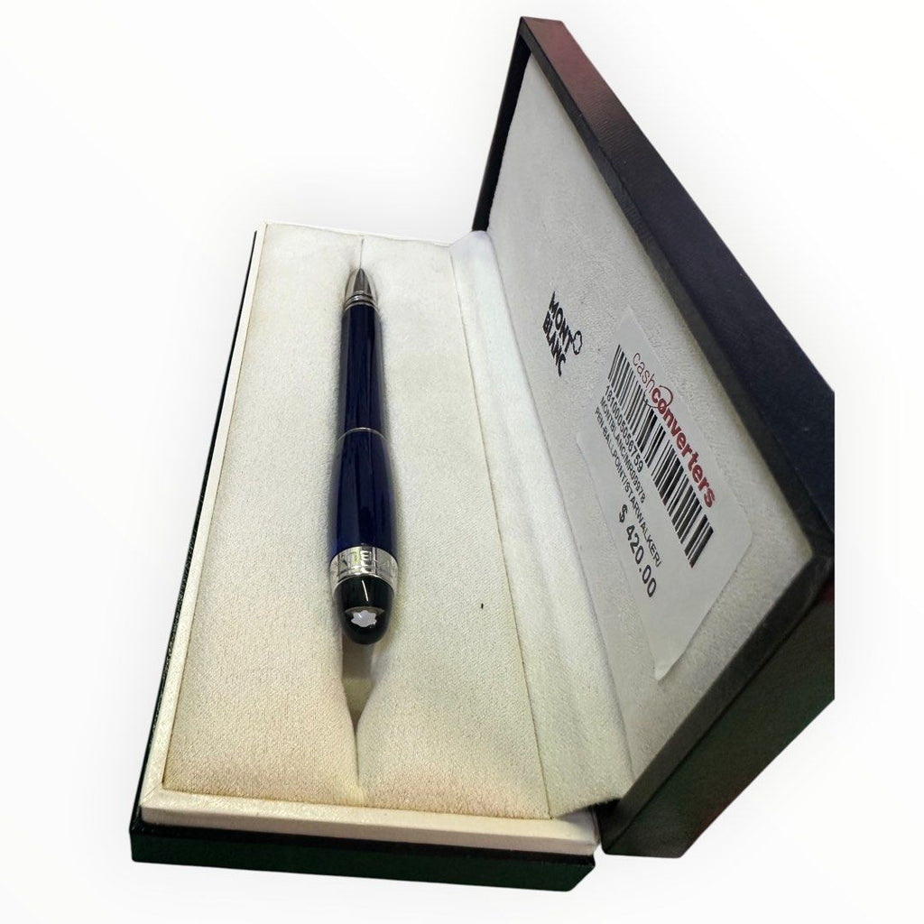 Montblanc Blue Planet Star Walker Precious Resin Ballpoint Pen