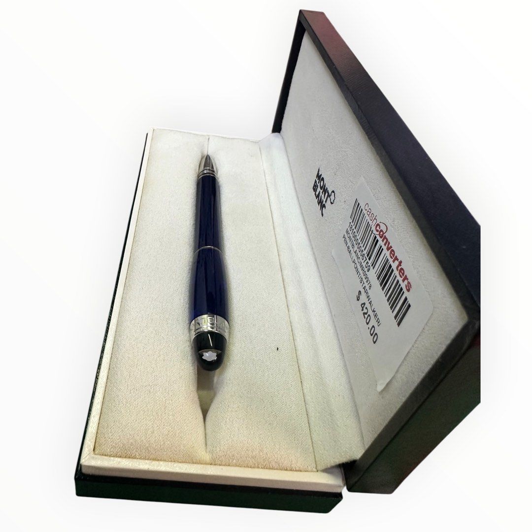 Montblanc Blue Planet Star Walker Precious Resin Ballpoint Pen