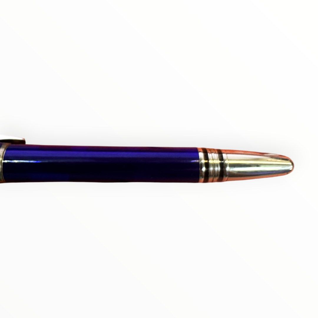 Montblanc Blue Planet Star Walker Precious Resin Ballpoint Pen