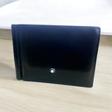 Montblanc Wallet 6cc with money clip black (H-11cm x W-8cm)