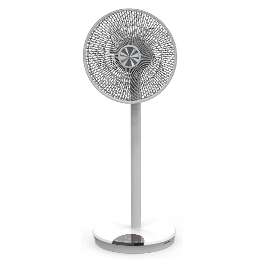 Morries 12 Inches 2 In 1 Remote Air Circulation Stand Fan MS 1816DCSF Main image