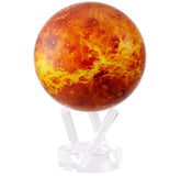 MOVA Globe Venus 4.5" with Base, Solar Powered Rotating Globe No Need of Battery or Chord, Unique Gift and Decoration