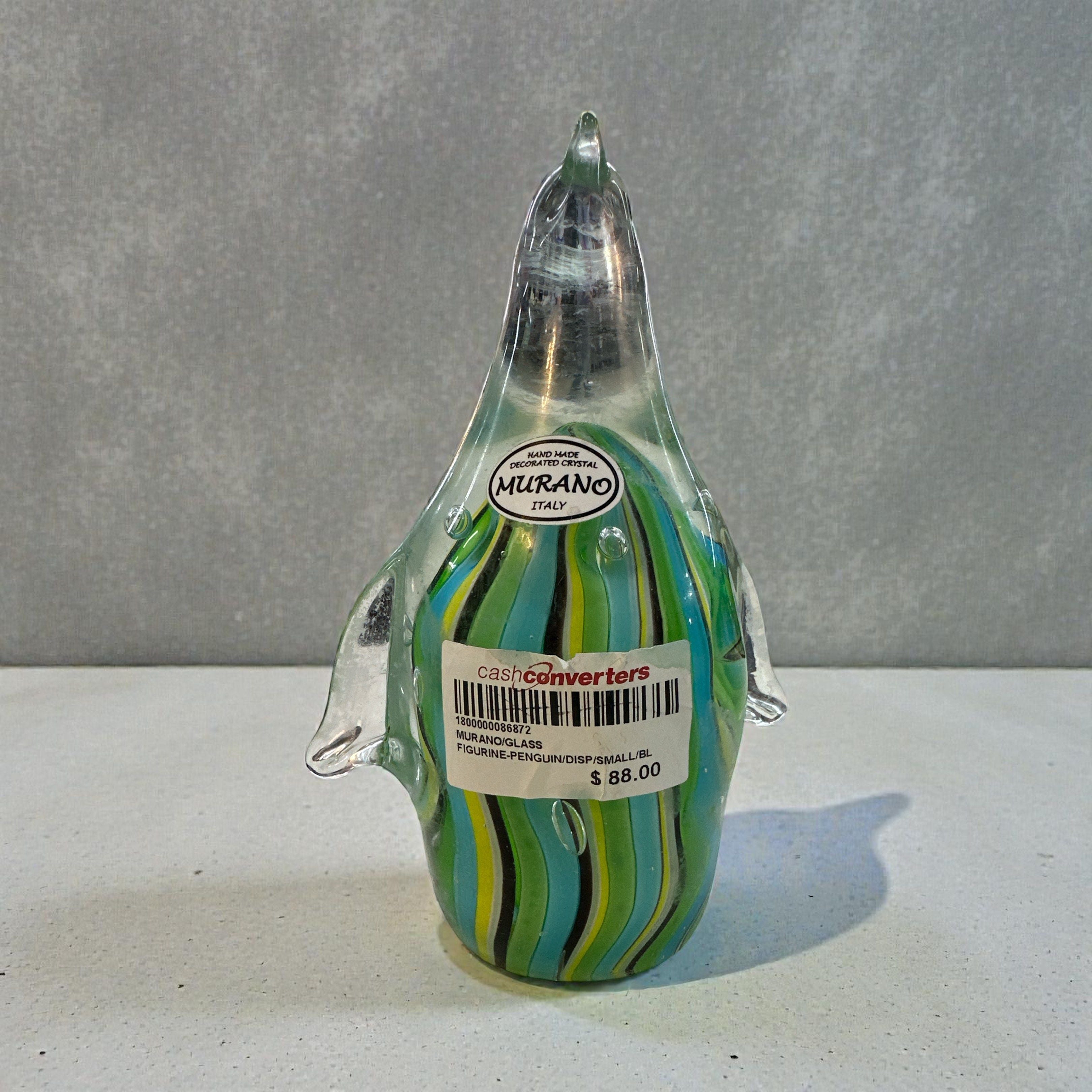 Murano Penguin Figurine (H19cm) Main image