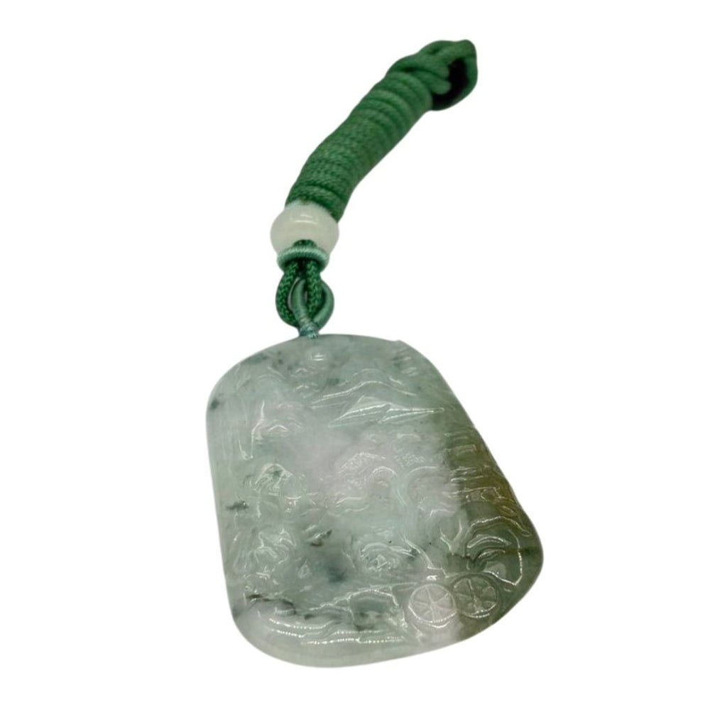 Natural Fei Cui (Jadeite Jade, Type-A) Pendant