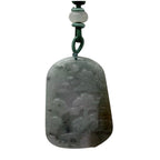 Natural Fei Cui (Jadeite Jade, Type-A) Pendant