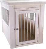 New Age Pet ecoFLEX Pet Crate/End Table, Small, Antique White