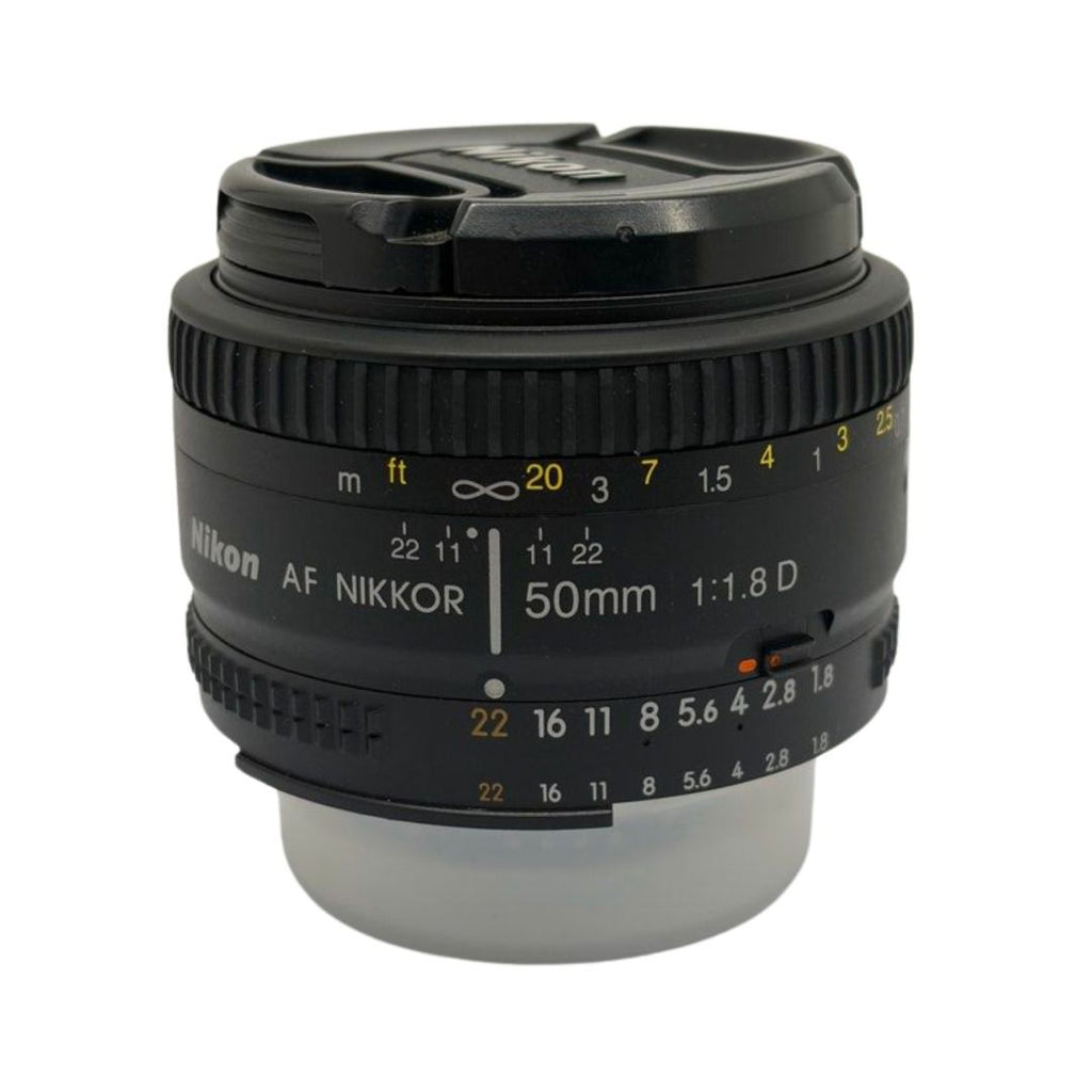 Nikon AF FX Nikkor 50mm f/1.8D Lens with Auto Focus for Nikon DSLR Cameras