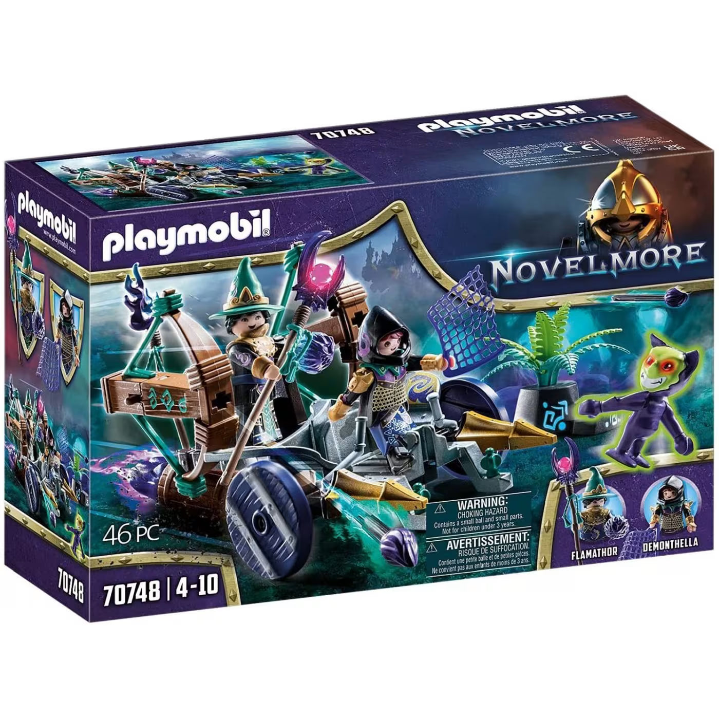 Playmobil Novelmore Violet Vale - Demon Catching Chariot, For Children Ages 4+ 70748