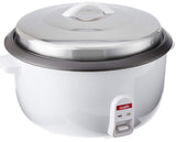 Nushi NS22 Non-Stick Traditional Rice Cooker, 10L White