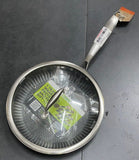 NutriChef 10in Stainless Steel Frying Pan