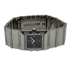 Omega Constellation Quadra 19mm Quartz Diamond Bezel Steel Watch