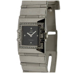 Omega Constellation Quadra 19mm Quartz Diamond Bezel Steel Watch