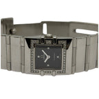 Omega Constellation Quadra 19mm Quartz Diamond Bezel Steel Watch