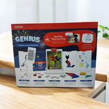 Osmo - Genius Starter Kit for iPad- 5 Hands-On Learning Games- Ages 6-10- Math, Spelling, Problem Solving, Creativity & More- (Osmo iPad Base Included),Multicolor