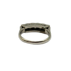 Palladium Natural Diamond Ring