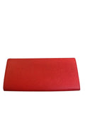 Paul Smith Red Heart Print Leather Wallet (H9 x L19 cm)