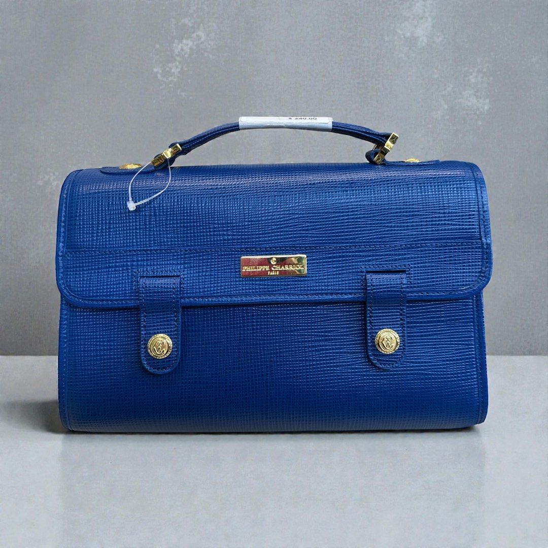 Philippe Charriol Leather Sling Bag