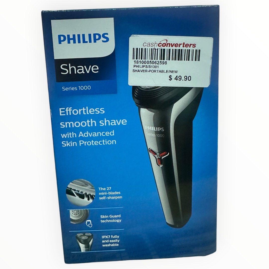 PHILIPS  PORTABLE SHAVER-S1301 Main image