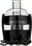 Philips Viva Collection HR1832/00 - Juicer, 500W, Plastic Jar, Stainless Steel Blade, Black