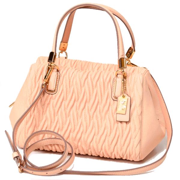 Coach F49723 Madison Gathered Twist Mini Satchel