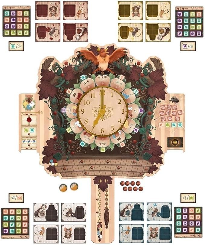Plaid Hat Games Hickory Dickory, Board Game
