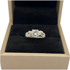 Platinum Natural Diamond Ring