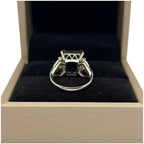 PM900 Natural Green Tourmaline & Diamond Ring