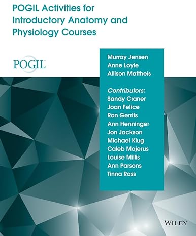 POGIL Activities For Introductory Anatomy And Physiology Courses Main image