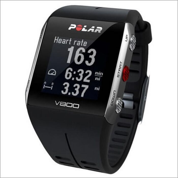 Polar MultiSports GPS Watch, Black, Free Size, (V800) – Cash