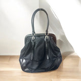 Prada Black Nylon Tessutto Tote bag