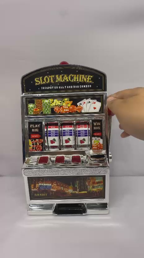 Slot Machine Coin Bank Large