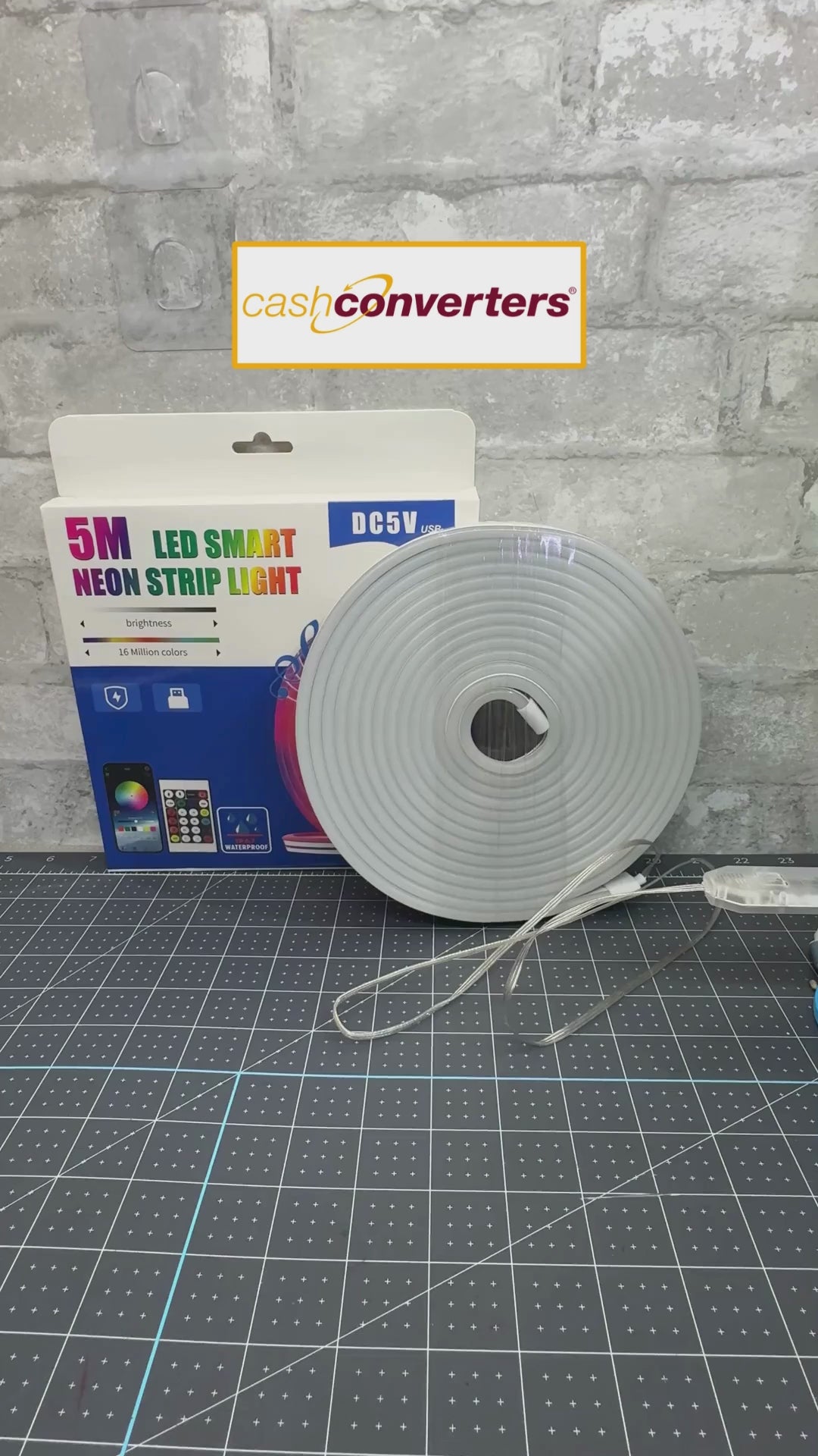 Led Smart Neon Strip Light 3M W/ Remote