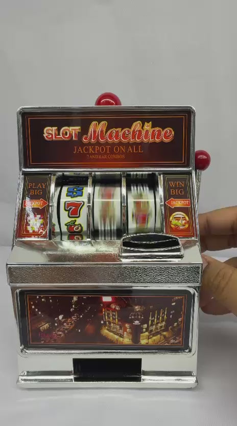 Slot Machine Coin Bank Small