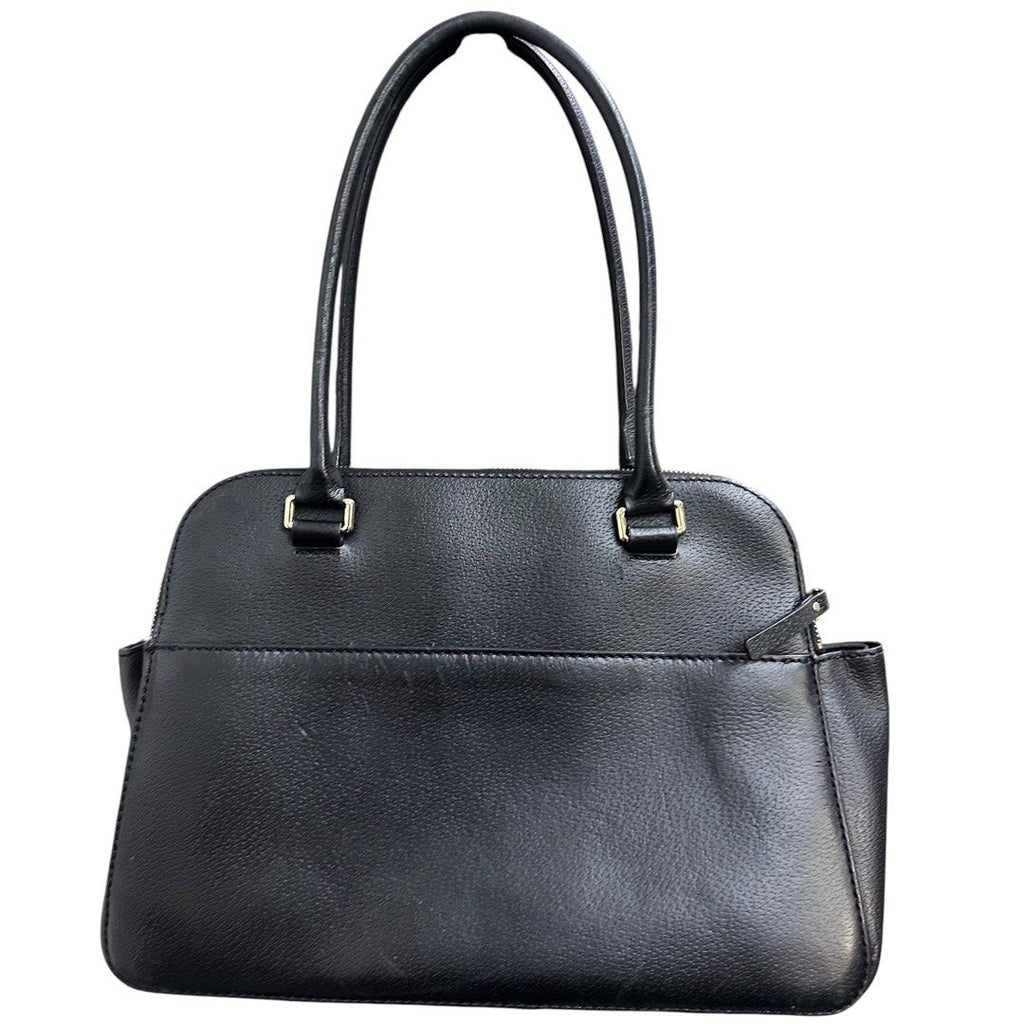 Kate Spade New York Black Leather Satchel