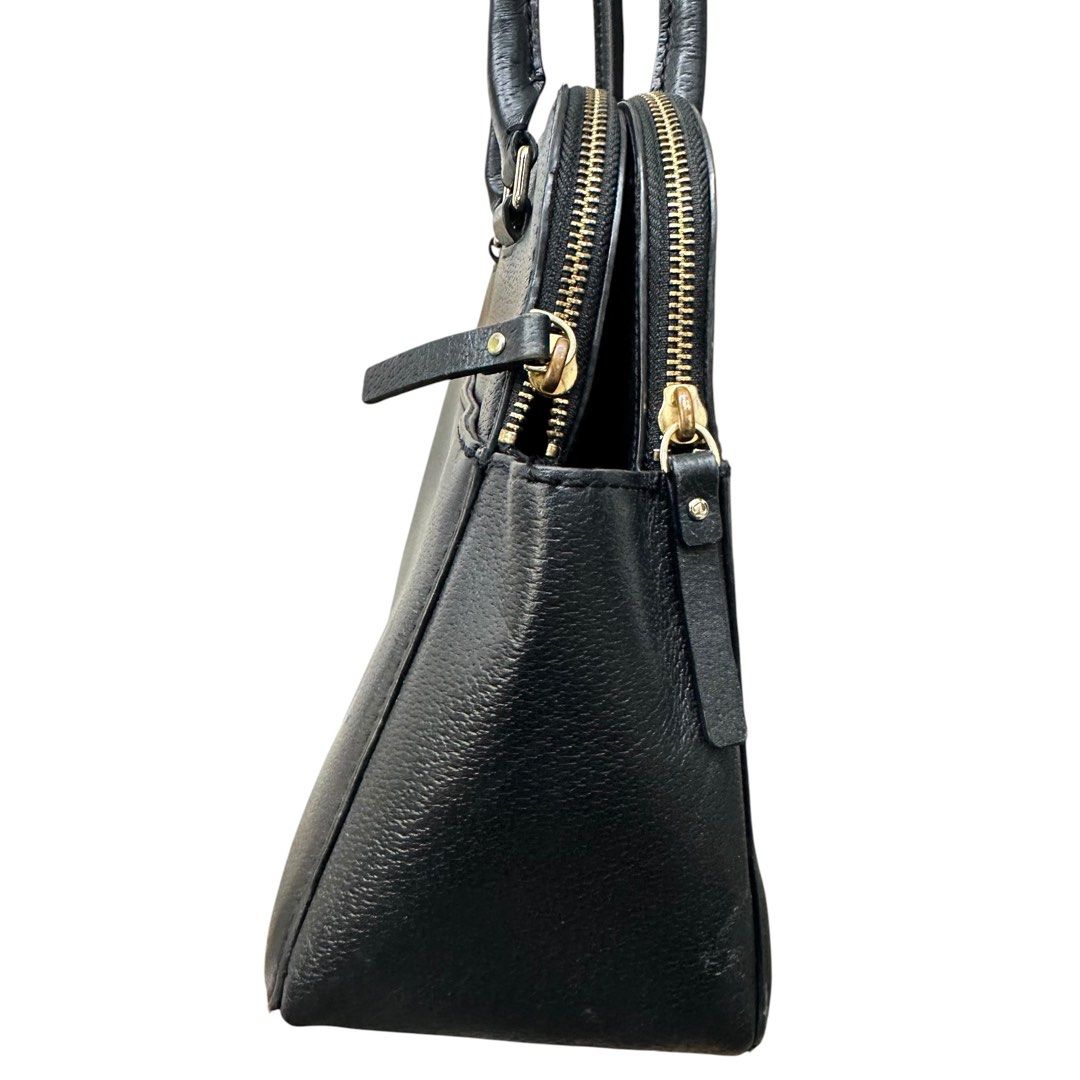 Kate Spade New York Black Leather Satchel