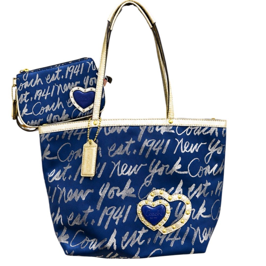 Coach Tote Bag with Pouch