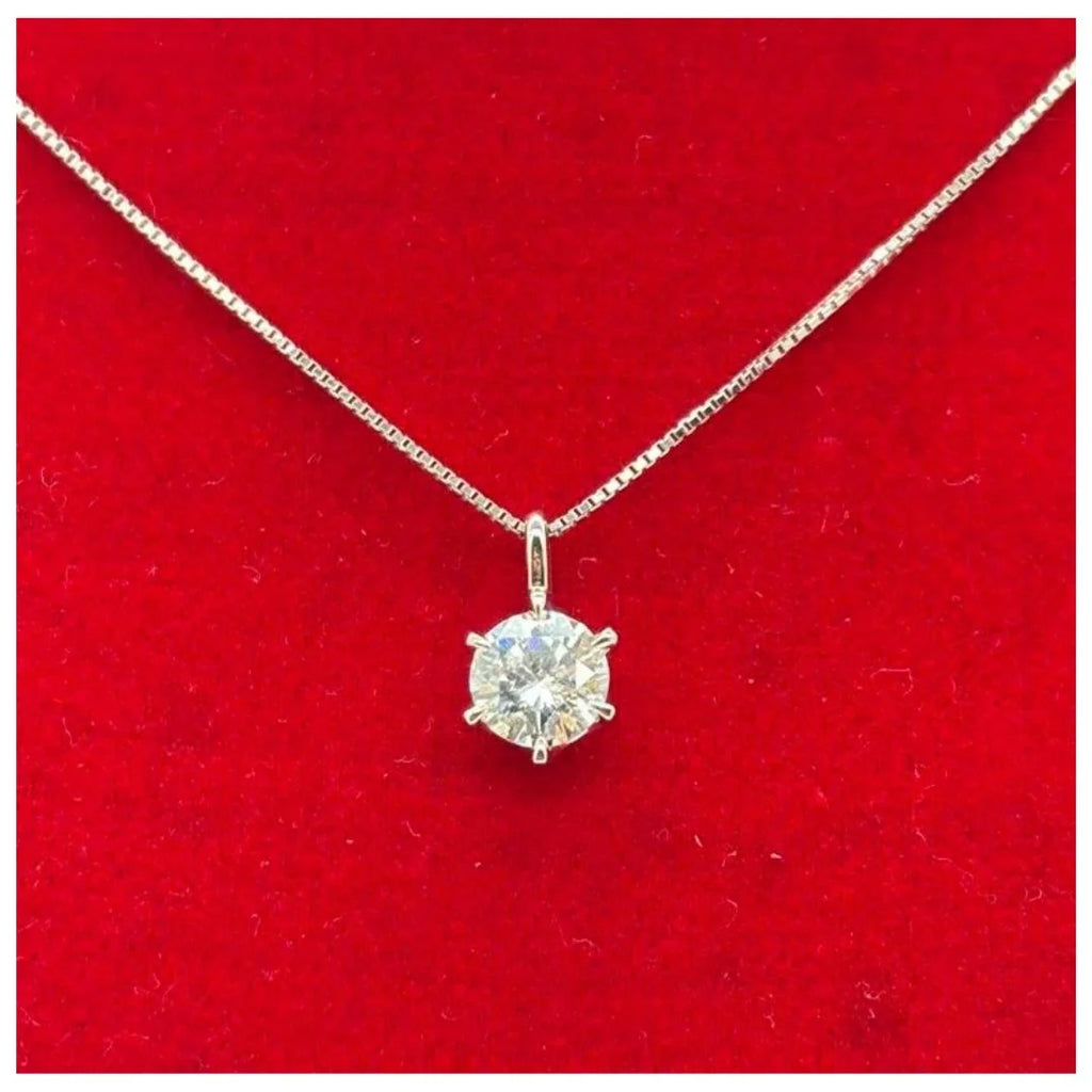 PT850 Natural Diamond Necklace