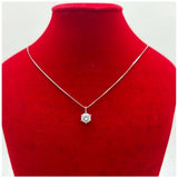 PT850 Natural Diamond Necklace