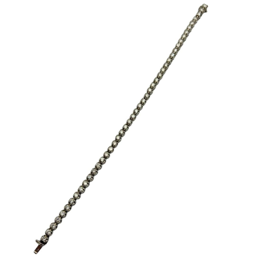 PT850 Natural Diamond Tennis Bracelet