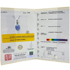PT900/850 Natural Lavender Jadeite (Type-A) & Diamond Necklace
