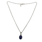 PT900/850 Natural Lavender Jadeite (Type-A) & Diamond Necklace