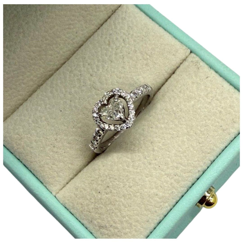 PT900 Natural Diamond Lady's Ring