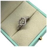 PT900 Natural Diamond Lady's Ring