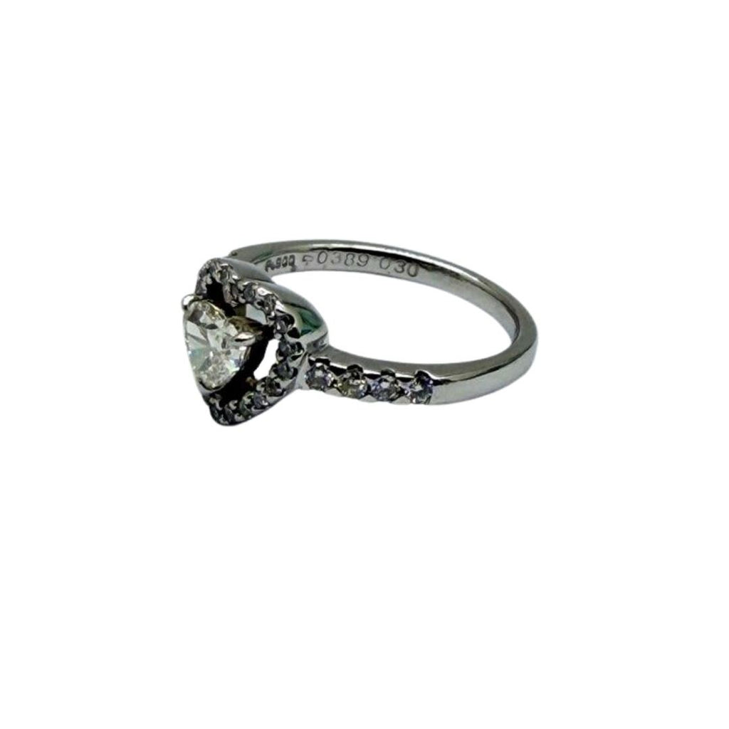 PT900 Natural Diamond Lady's Ring